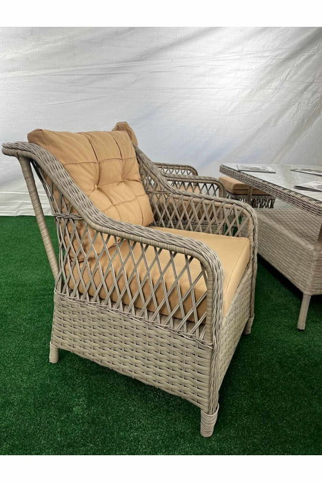 Hanah Home Petra - Conjunto de Jardín Beige